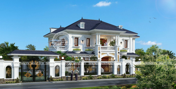 Công ty thiết kế biệt thự đẹp tại tiền giang