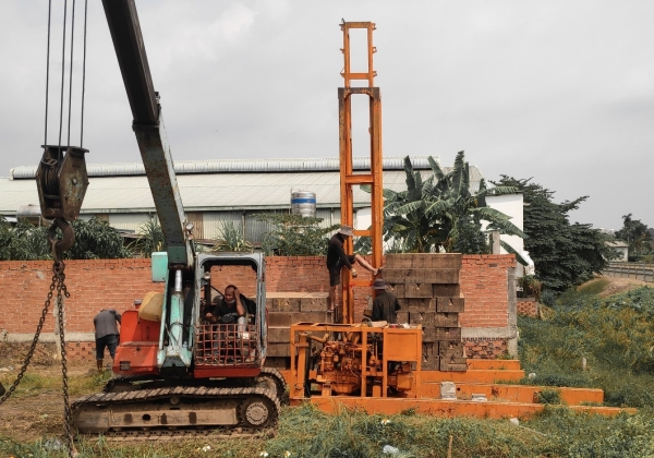 Quy trình thi công móng cọc