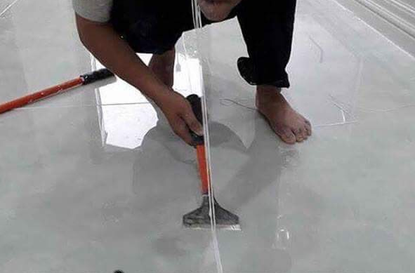Quy trình thi công ốp gạch nền