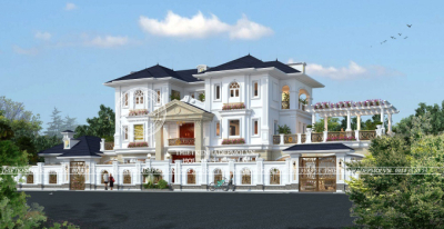 Biệt thự tân cổ điển đẹp nhà anh ninh ở đồng nai