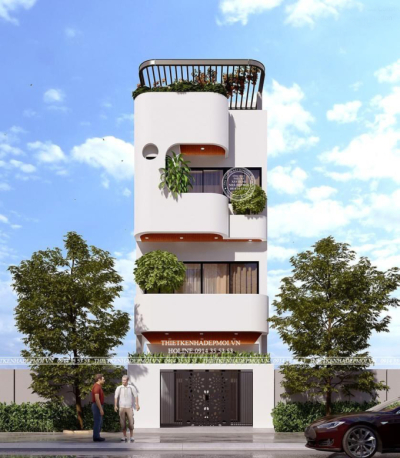 Chiêm ngưỡng mẫu nhà phố đẹp của cô liên tại cần giờ