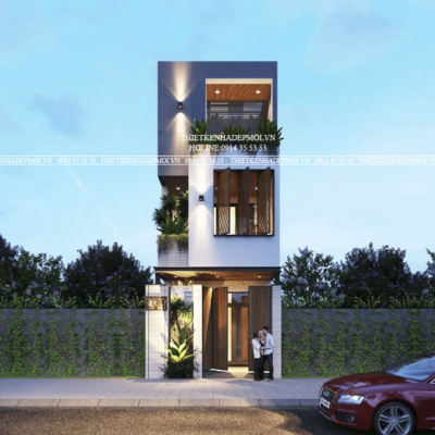 Cùng ngắm mẫu nhà phố hiện đại 3 tầng sang trọng