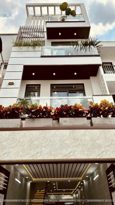 Hình ảnh thi công hoàn thiện nhà anh trí - quận 12