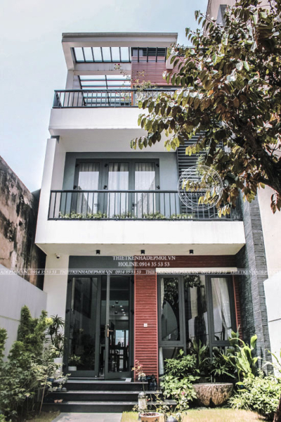 Hình ảnh thực tế nhà phố 3 tầng khách hàng