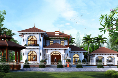 Khám phá mẫu biệt thự sân vườn mái thái hồ bơi đẳng cấp và hiện đại