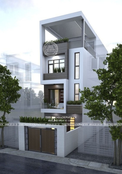 Khám phá vẻ đẹp hoàn hảo của mẫu nhà ống 1 trệt 2 lầu