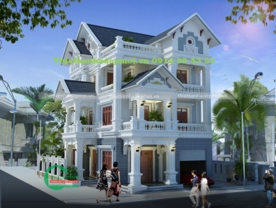 Mẫu biệt thự hiện đại đẹp tại bình phước