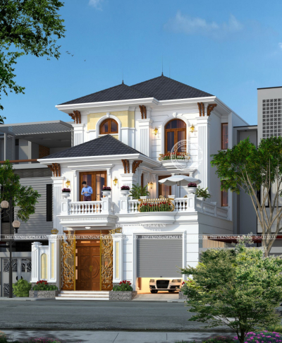 Mẫu biệt thự mini sang trọng, xứng tầm đẳng cấp