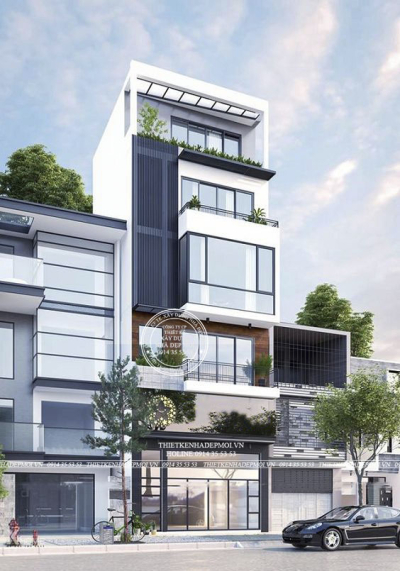 Mẫu nhà phố hiện đại 1 trệt 1 lửng 3 lầu anh đồng ở biên hòa đồng nai