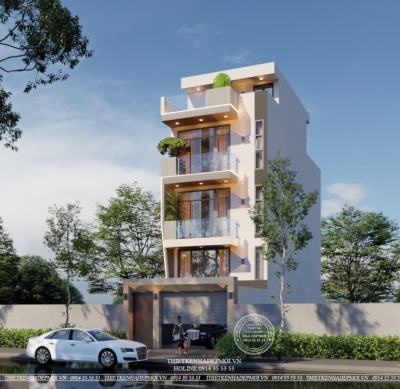 Mẫu nhà phố hiện đại đẹp mắt tại thủ đức