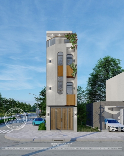 Mẫu nội thất dành cho ngôi nhà 2 mặt tiền