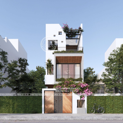 Nhà phố đẹp thiết kế sáng tạo