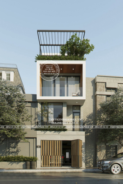 Những mẫu thiết kế nhà phố 4 tầng đẹp nhiều lựa chọn