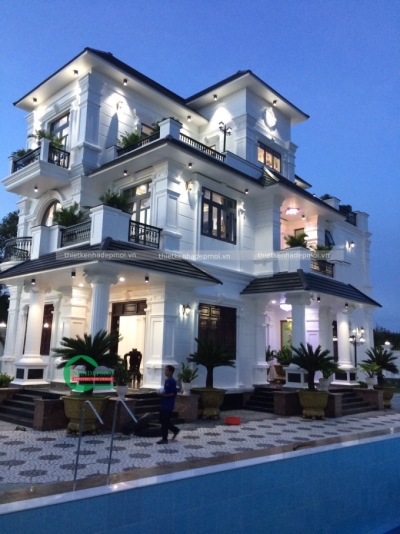 Các hình ảnh thi công biệt thự vườn 2 tầng mr an & thảo tiền giang - mstcbtv2020at
