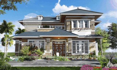 Thiết kế biệt thự phong cách nhật hiện đại, tinh tế
