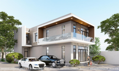 Thiết kế thi công mẫu nhà phố 1 trệt 1 lầu hiện đại tại bình dương chị tuyết