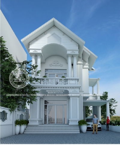 Tổng hợp các mẫu thiết kế nhà 2 tầng mái thái đẹp nhất 2023