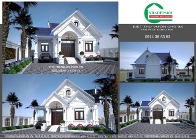 Top 11 mẫu nhà vườn đẹp 100-200m2 thiết kế năm 2020