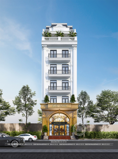 Vẻ đẹp sang trọng của khách sạn tân cổ điển anh lâm bình dương