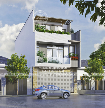 Xu hướng thiết kế nhà phố 3 tầng tiện nghi tại hồ chí minh